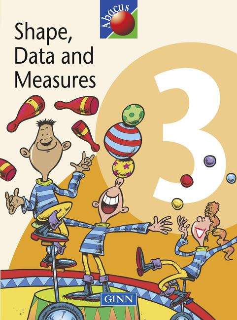 Book cover of Abacus Shape, Data and Measures Year 3: Textbook (PDF)