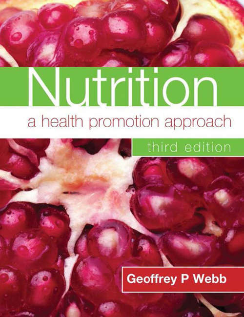 Book cover of Nutrition: A Health Promotion Approach