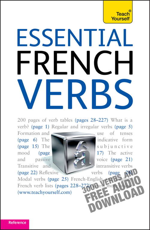 Book cover of Essential French Verbs: Teach Yourself (Teach Yourself Language Reference)