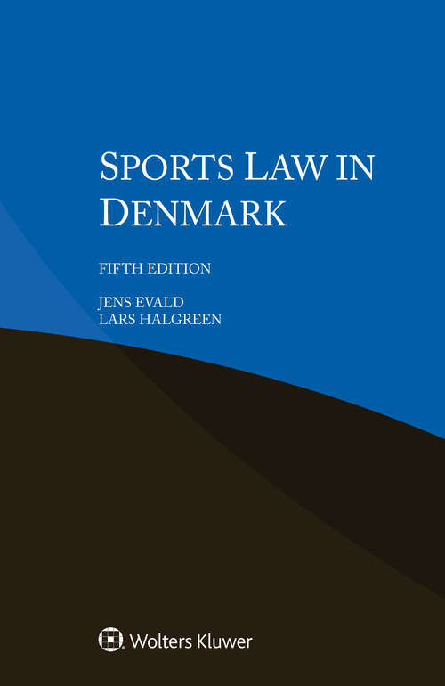 Book cover of Sports Law in Denmark (5)