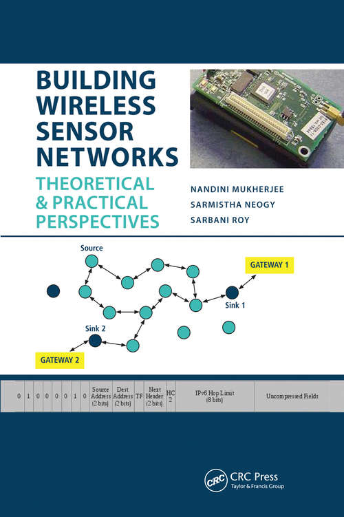 Book cover of Building Wireless Sensor Networks: Theoretical and Practical Perspectives