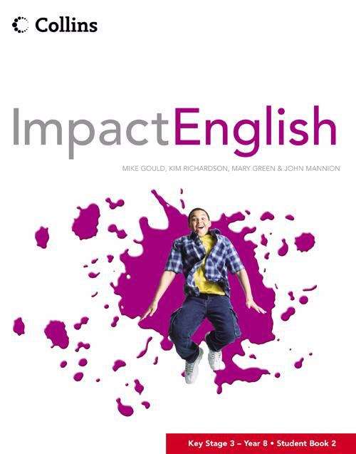 Book cover of Impact English - Year 8: student book 2