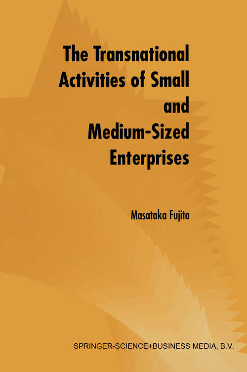 Book cover of The Transnational Activities of Small and Medium-Sized Enterprises (1998)