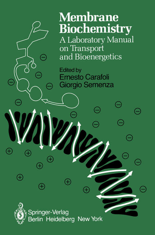 Book cover of Membrane Biochemistry: A Laboratory Manual on Transport and Bioenergetics (1979)