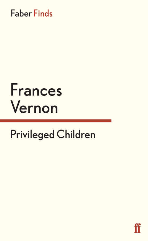 Book cover of Privileged Children (Main)