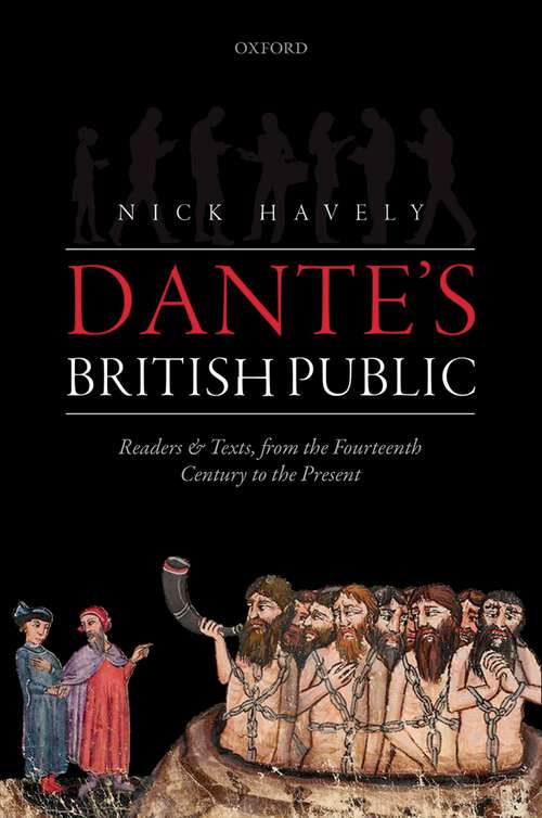 Book cover of Dante's British Public: Readers and Texts, from the Fourteenth Century to the Present