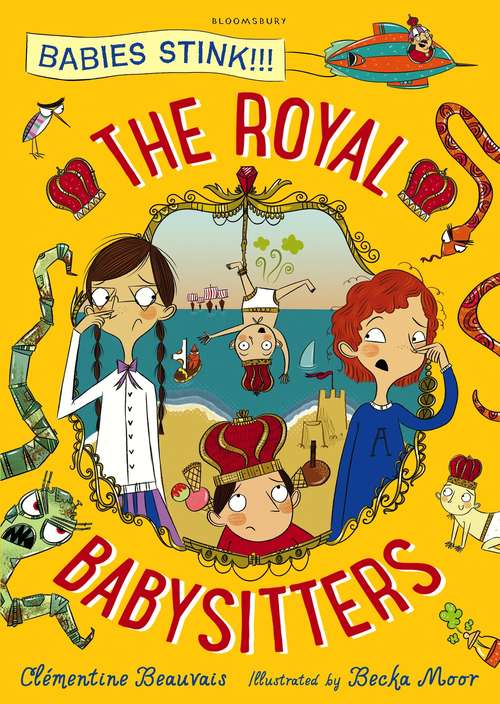Book cover of The Royal Babysitters (The Holy Moly Holiday)