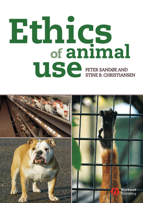 Book cover of Ethics of Animal Use