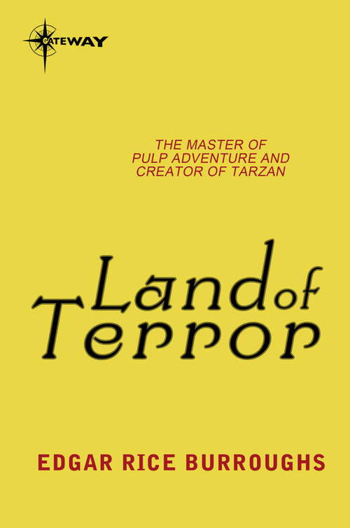 Book cover of Land of Terror: Pellucidar Book 6 (PELLUCIDAR #5)