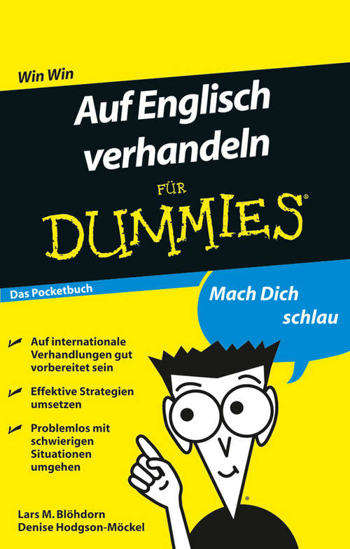 Book cover of Auf Englisch verhandeln fur Dummies Das Pocketbuch (Für Dummies)