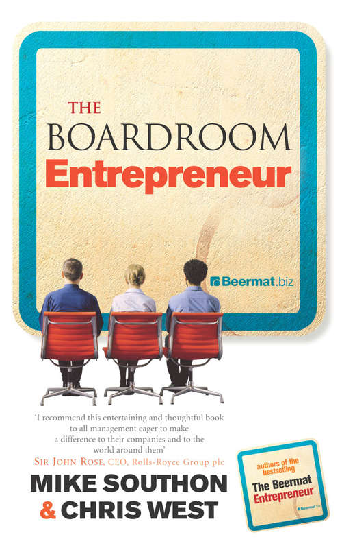 Book cover of The Boardroom Entrepreneur