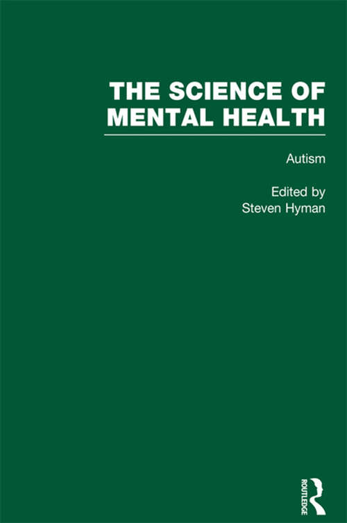 Book cover of Autism: The Science of Mental Health