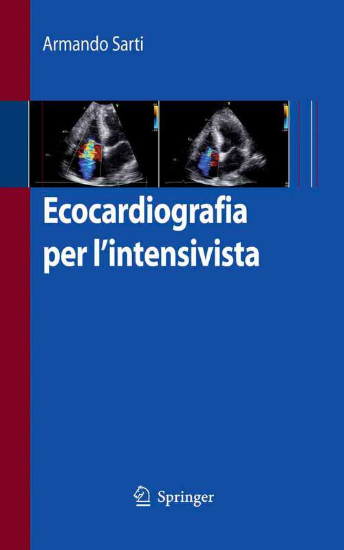 Book cover of Ecocardiografia per l'intensivista (2009)