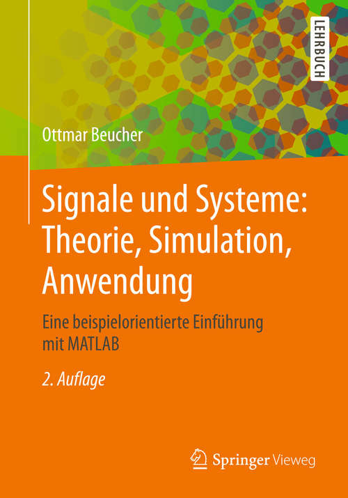 Book cover of Signale und Systeme: Eine beispielorientierte Einführung mit MATLAB (2. Aufl. 2015)
