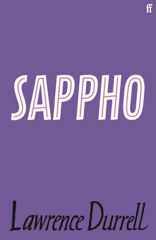 Book cover of Sappho (Main)