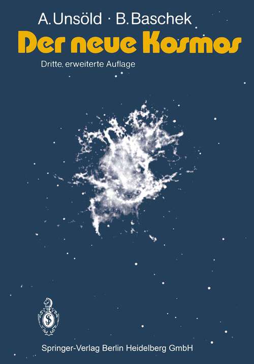 Book cover of Der neue Kosmos (3. Aufl. 1981)