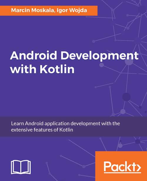 Book cover of Android Development with Kotlin