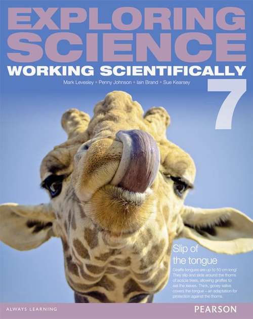 Book cover of Exploring Science: Working Scientifically 7 (PDF)