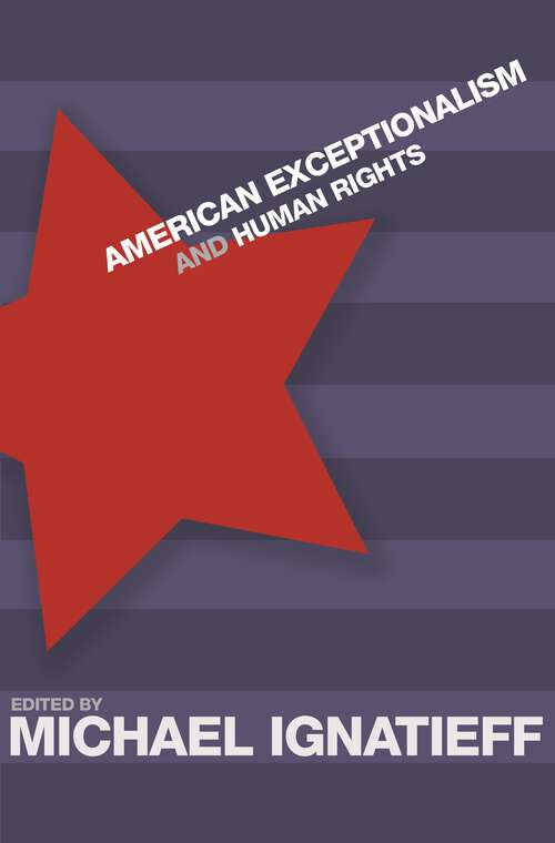 Book cover of American Exceptionalism and Human Rights
