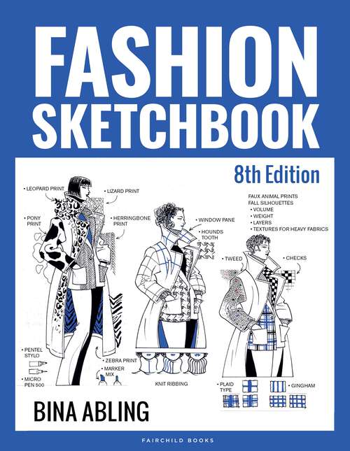 Book cover of Fashion Sketchbook: - with STUDIO (7)