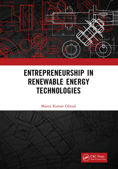 Book cover of Entrepreneurship in Renewable Energy Technologies