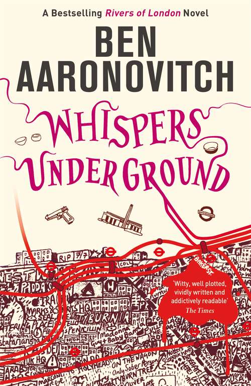 Book cover of Whispers Under Ground: The Third Rivers of London novel (A Rivers of London novel #3)
