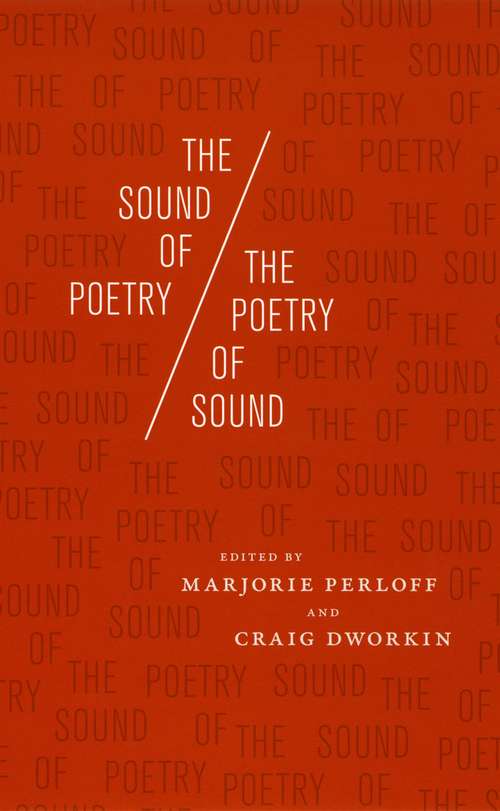 Book cover of The Sound of Poetry / The Poetry of Sound