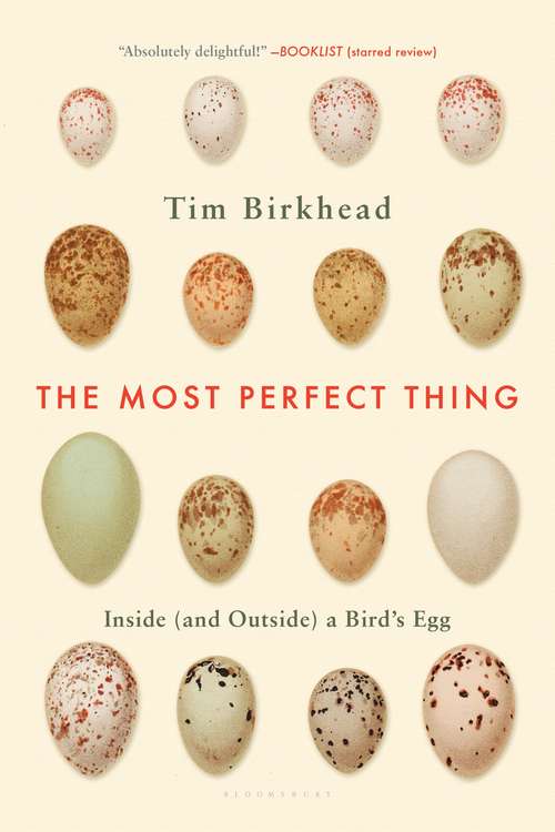 Book cover of The Most Perfect Thing: Inside (and Outside) a Bird’s Egg