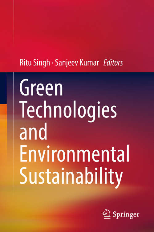 Book cover of Green Technologies and Environmental Sustainability