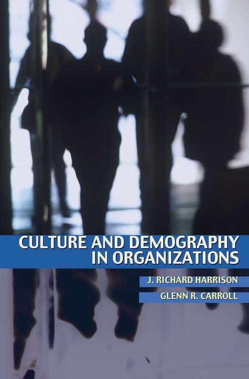 Book cover of Culture and Demography in Organizations