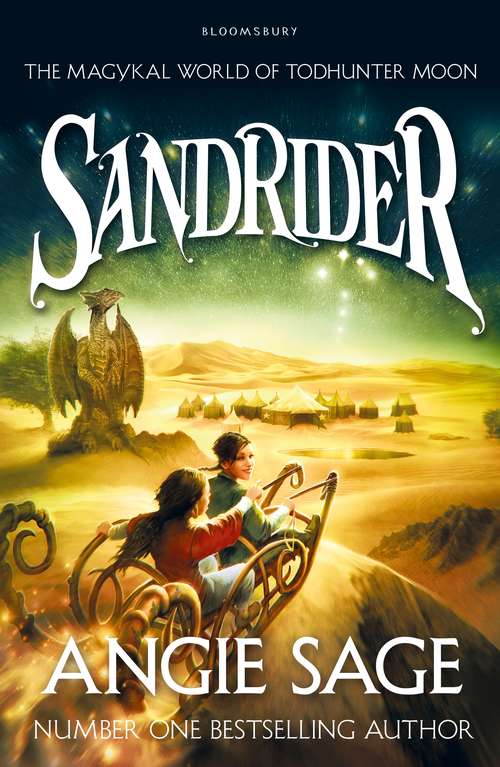 Book cover of SandRider: A TodHunter Moon Adventure (World Of Septimus Heap Ser. #2)