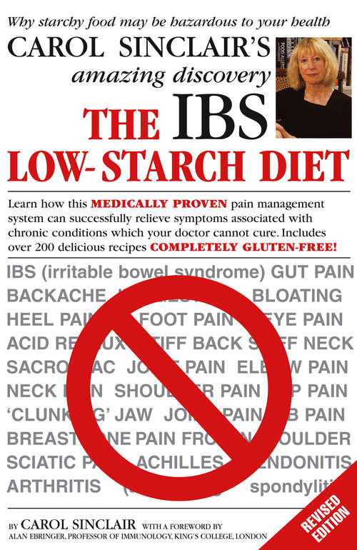 Book cover of The IBS Low-Starch Diet: Why starchy food may be hazardous to your health