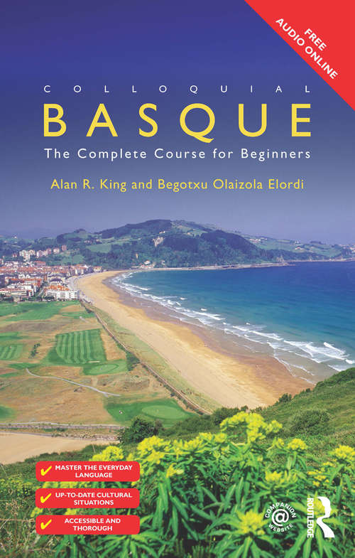 Book cover of Colloquial Basque: A Complete Language Course
