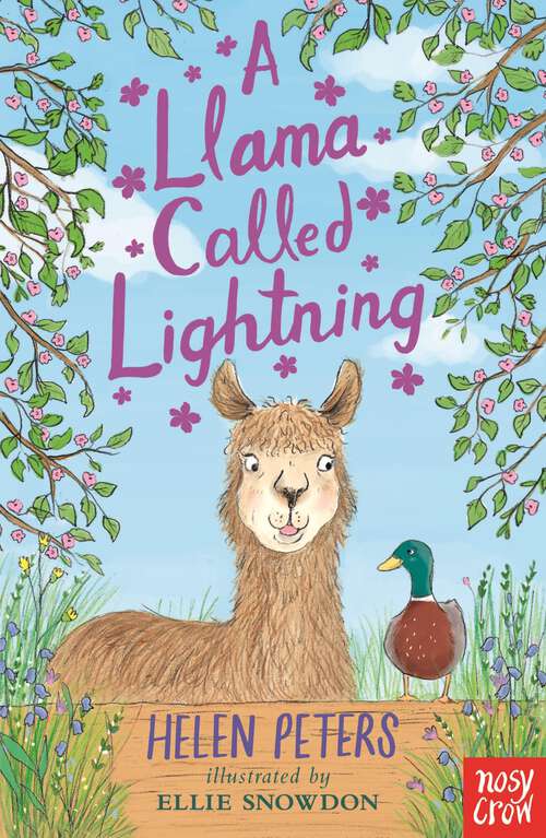 Book cover of A Llama Called Lightning (eBook) (The Jasmine Green Series)