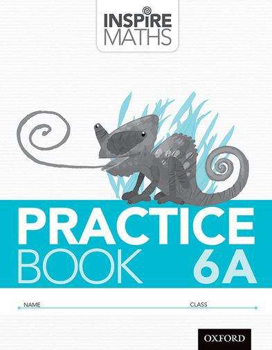 Book cover of Inspire Maths Practice Book 6A (PDF)