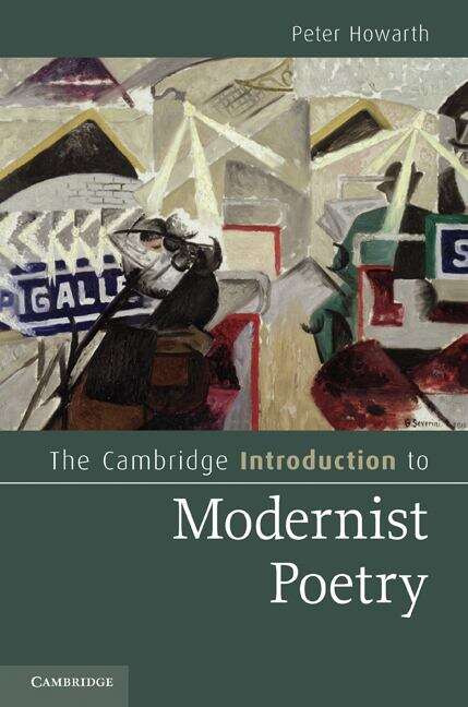 Book cover of The Cambridge Introduction to Modernist Poetry (PDF) (Cambridge Introductions to Literature)