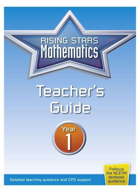 Book cover of Rising Stars Mathematics Year 1 Textbook (PDF)