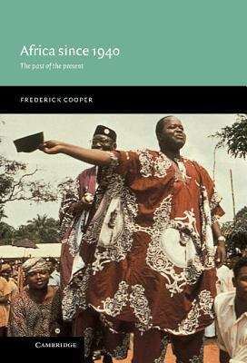 Book cover of Africa Since 1940: The Past Of The Present (PDF)