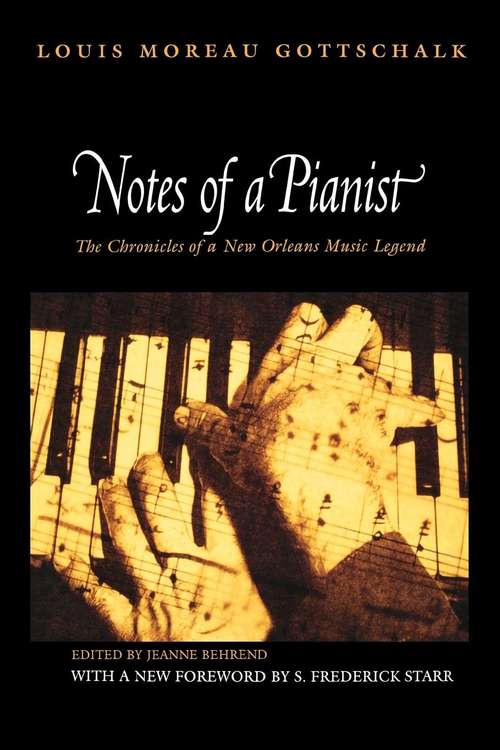 Book cover of Notes of a Pianist