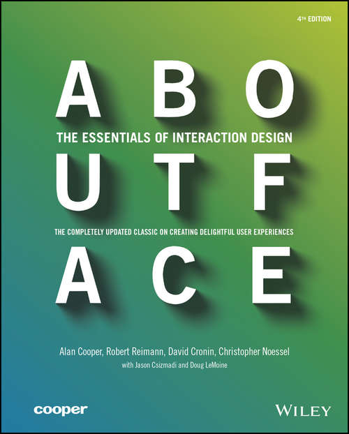 Book cover of About Face: The Essentials of Interaction Design (4)