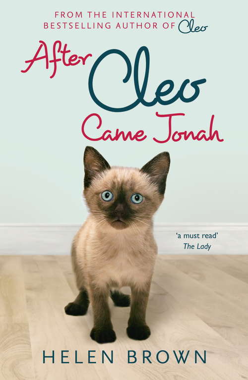 Book cover of After Cleo, Came Jonah: How A Crazy Kitten And A Rebelling Daughter Turned Out To Be Blessings In Disguise