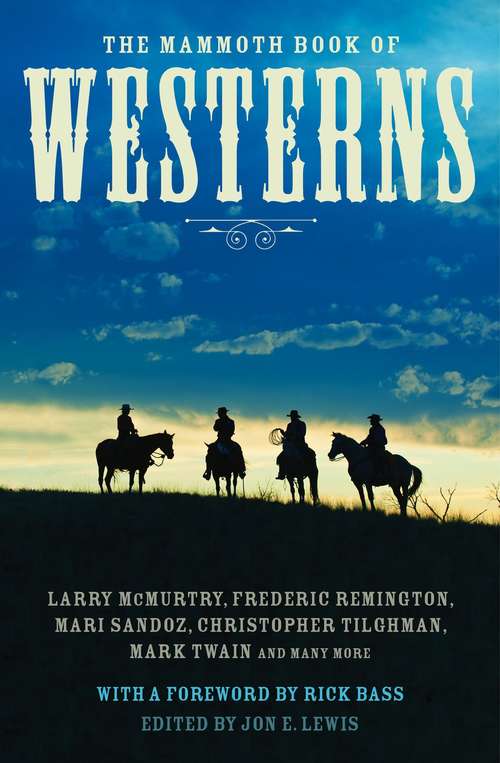 Book cover of The Mammoth Book of Westerns (Mammoth Books #392)