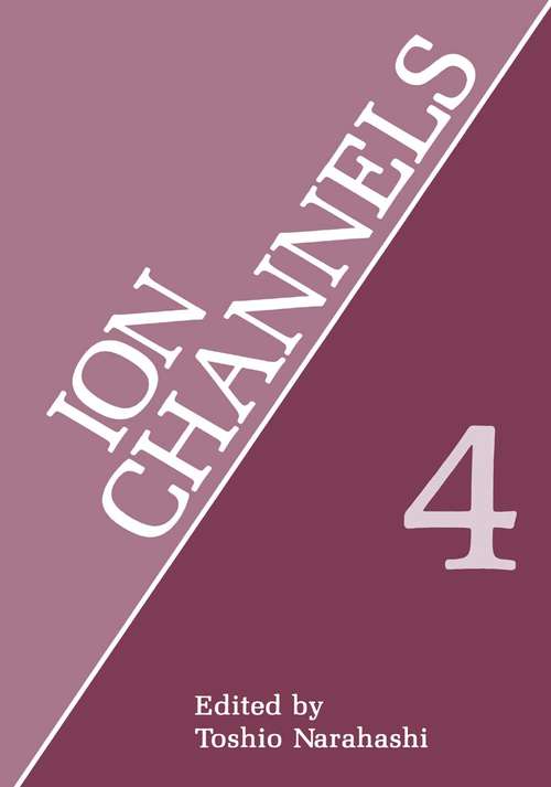 Book cover of Ion Channels (1996) (Ion Channels #4)