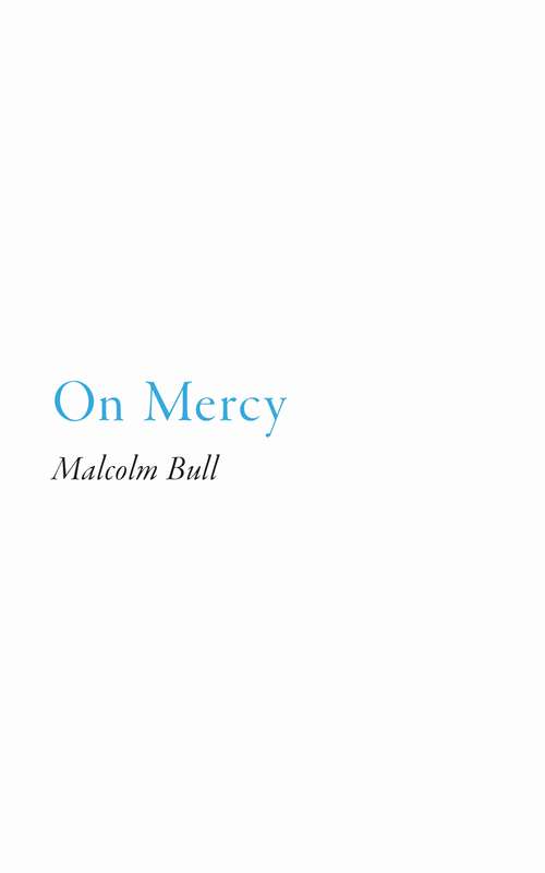 Book cover of On Mercy