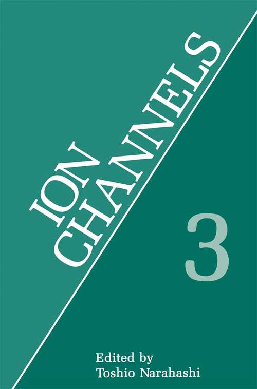 Book cover of Ion Channels: Volume 3 (1992) (Ion Channels)