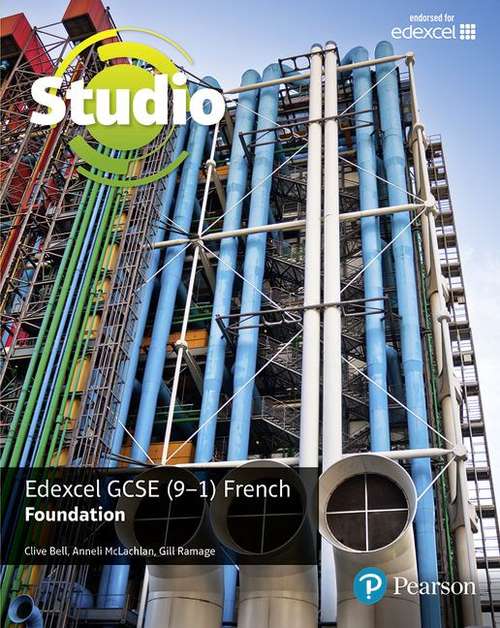 Book cover of Studio Edexcel GCSE French Foundation Student Book (PDF)