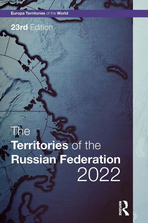 Book cover of The Territories of the Russian Federation 2022