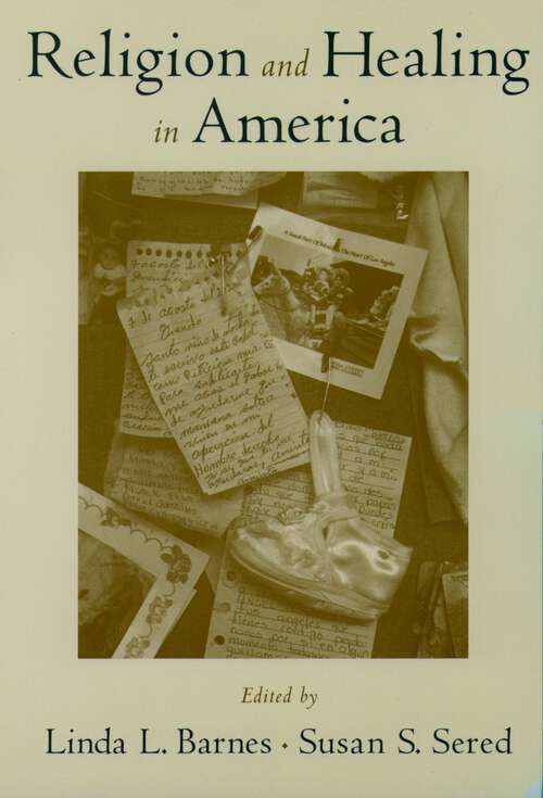 Book cover of Religion and Healing in America