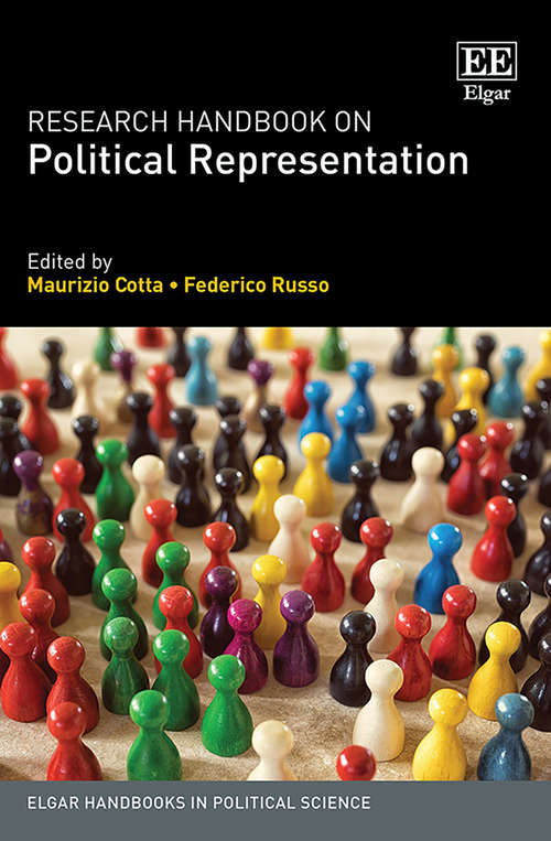 Book cover of Research Handbook on Political Representation (Elgar Handbooks in Political Science)