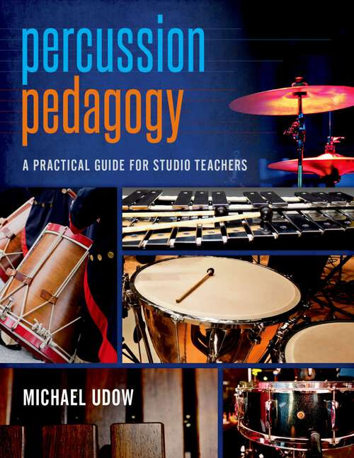 Book cover of Percussion Pedagogy